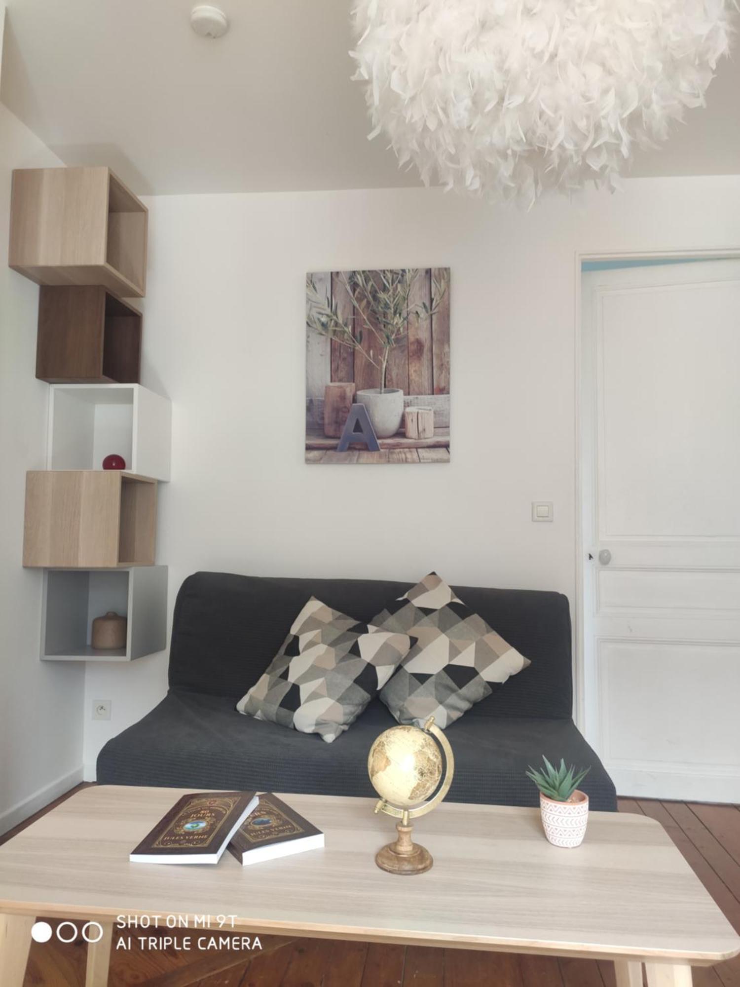 Apartament Chaleureux T2 Au Style Vintage - Rue Gratuite Amiens Zewnętrze zdjęcie