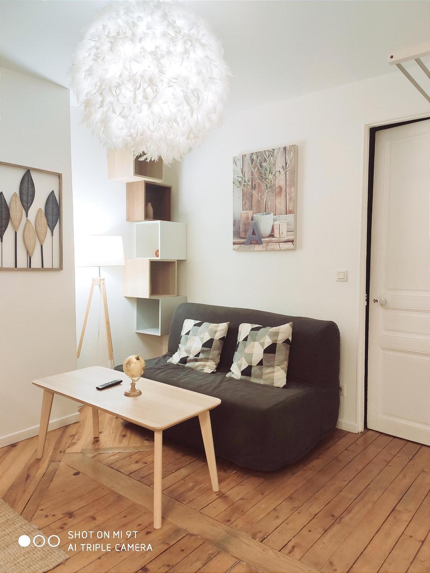 Apartament Chaleureux T2 Au Style Vintage - Rue Gratuite Amiens Zewnętrze zdjęcie